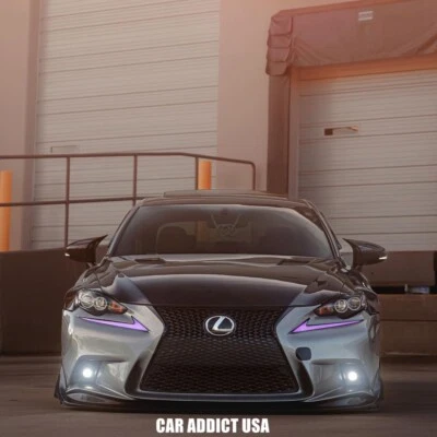 1 Par LED RGB DRL para Lexus IS200T IS300 IS250 IS350 IS-F 2013-2016 Dazzel DRL Foto 1 de 4