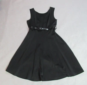 New York & Company Kleid Damen M schwarz Fit and Flare konservativ Preppy Flirty - Bild 1 von 9