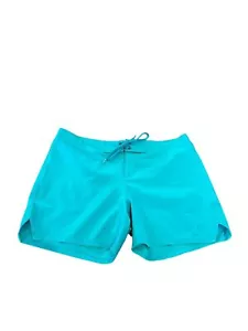 Roxy Women’s Board Shorts Size M 12 Aqua Blue Swim Surf - Picture 1 of 4