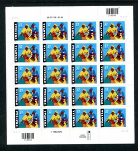 US 3673, 2002 tipo Kwanzaa, panel de $7,40 de 20, MNH (US1897k) - Imagen 1 de 1