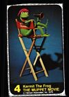 1979 General Mills The Muppet Movie Card #4 Kermit the Frog  SCARCE