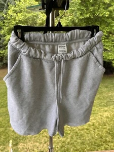 Victoria's Secret graue Damenshorts Small Lounge bequem Sweat abgeschnitten - Bild 1 von 20