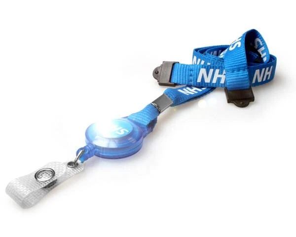 NHS Lanyard with Retractable Yo Yo Badge Reel free and quick postage