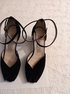 Tanzsportschuhe Gr. 36 von Werner Kern in schwarz mit Veloursledersohle - Bild 1 von 5