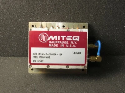 MITEQ LPLM-5-10600A-15P FREQ 10600MHZ - Image 1 of 4