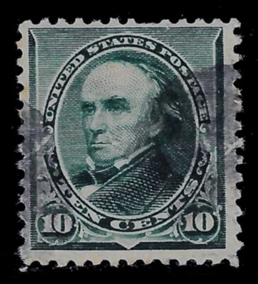 Scott 226  10¢ Daniel Webster - Used - Image 1 of 2