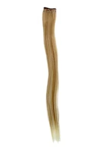 1 Clip Extension Strand Smooth Blond Mix YZF-P1S18-24BT613 45cm Hair Extension - Picture 1 of 2