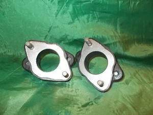 FIAT 500 COPPIA DISTANZIALI ELASTICI FLANGE SUPPORTI CARBURATORE DOPPIO CORPO 40 - Picture 1 of 2