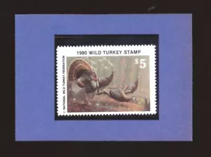 US - Single - 1990 - National Wild Turkey Federation - MNH - Picture 1 of 1