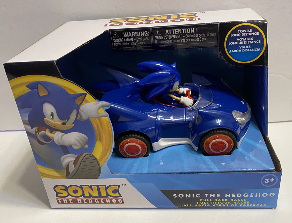 2019 Sega Sonic The Hedgehog Pull Back Racer NKOK