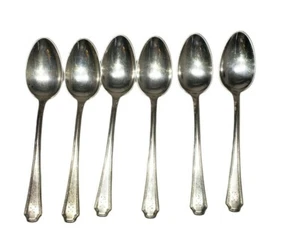 Six Towle Lady Constance Sterling Silver Tea Spoons 1922 - Picture 1 of 7