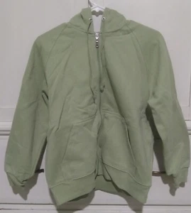 Sudadera para mujer Eddie Bauer verde bolsillos grandes con cremallera - Imagen 1 de 6