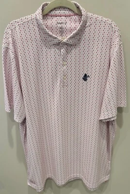 Chicago Cubs Golf 1914 Logo RARE Johnnie-O Golf Shirt Men's Size XXL $120 Retail - Image 1 of 3