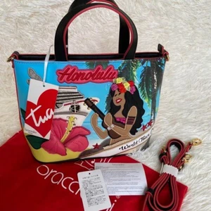 braccialini Handbag shoulder bag 2way Honolulu Used Mint Item From Japan - Picture 1 of 18