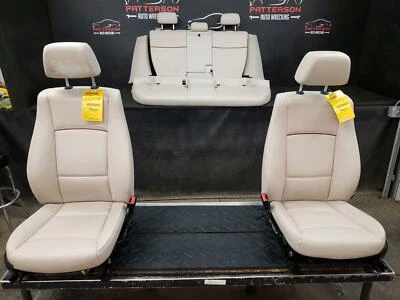 BMW X1 2015 juego de asientos delanteros térmicos y traseros eléctricos cuero marrón ludp Foto 1 de 4