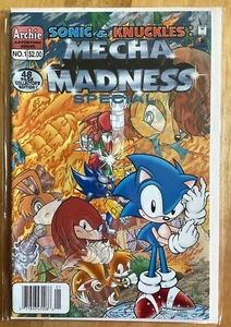Archie Comic: Sonic & Knuckles Mecha Madness Special No 1, Newsstand/Boarded New - Picture 1 of 4