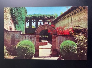 Mission San Juan Capistrano Kalifornien Eingang zum Heiligen Garten Postkarte - Bild 1 von 2