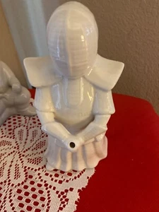 Vintage Benihana Tokyo Samurai Ninja Kneeling Tiki Mug Set of 2 - Picture 1 of 4