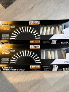 Weihnachten /kabellose Kerzen / 26 Stück / LED Kerzen / Elfenbeinfarbig / Top - Bild 1 von 2