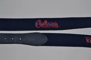 ZEPPELIN UNIVERSITY OF FLORIDA UF ALLIGATOREN BLAU ORANGE HERREN GÜRTEL GRÖSSE 32 - Bild 1 von 4