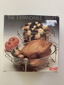 Holiday Dish Rosti Expandable Trivet - NIB - Sealed - Ships FreeFAST PRIORITY - Picture 1 of 12