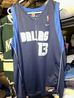 Camiseta Nike Team Dallas Mavericks #13 Nash para hombre XXL+2 azul NBA  Foto 1 de 4