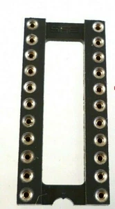 IC Socket 22 Way 0.4" 10.16mm Turned 17422-01-445 Unusual Width 22W x 1pc Spares - Picture 1 of 6