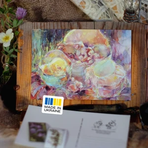 POSTAL UCRANIA JaneB Spring in the Rabbit Hole IV Firmada por Artista - Imagen 1 de 11