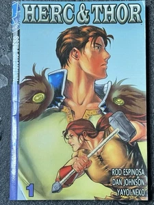 Herc and Thor Pocket Manga Volume 1 by Rod Espinosa Dan Johnson Yayoi Neko - Picture 1 of 2