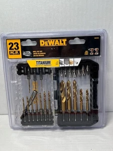 DeWalt DD5165 23 Pezzi Set di Punte da Trapano Rivestite in Nitruro di Titanio Punta Pilota con Custodia - Foto 1 di 3