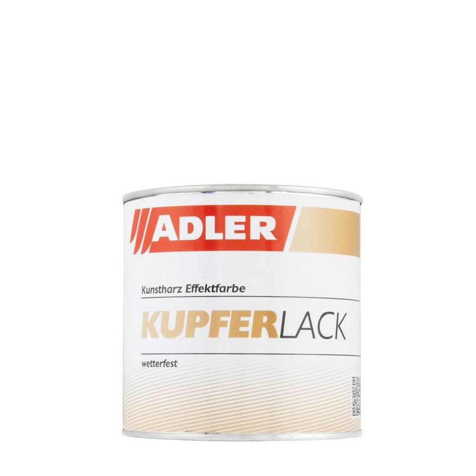 Adler Kupferlack 375ml, seidenglänzend, Kupferfarbe, Alkydharzlack - Bild 1 von 1