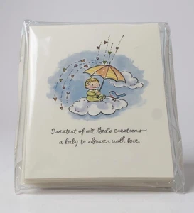 American Greetings Baby Shower Invitations Sweetest of all God's Creations 10 Ct - Picture 1 of 3
