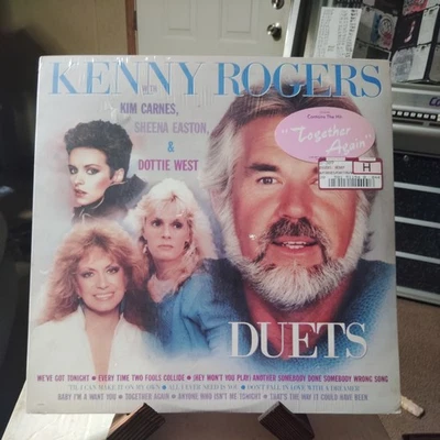 *NEW SEALED* Kenny Rogers Duets LP (1983) Liberty Records LO 551154 - Image 1 of 3