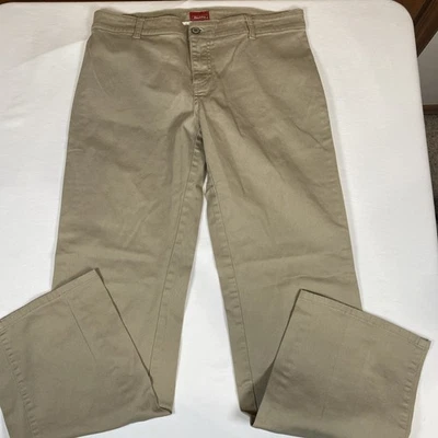 Pantalones Dickies para niño (se adapta a 32x31) 13 mezcla de algodón caqui Foto 1 de 4