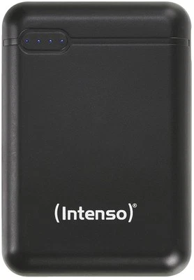Intenso Powerbank XS10000 Schwarz 10.000 mAh 1x USB A 1x USB C Port - Bild 1 von 4