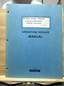 Osciloscopio Heath Schlumberger 15 MHz Doble Traza Modelo SO-4510 595-1523-04 - Imagen 1 de 14