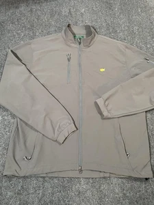 Masters Jacke Herren Extra Large grau Peter Millar durchgehender Reißverschluss Golf Augusta National - Bild 1 von 8
