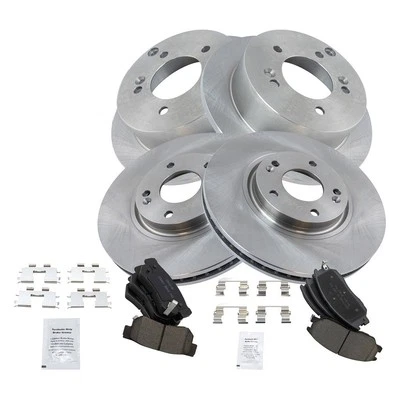 TRQ BKA15866 Disc Brake Kit For Hyundai XG350 2004-2005 Front Rear 5810139A60 - Image 1 of 4
