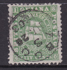 British Guiana 1862-65 24c Green on Thin Paper, Perf 12, SG 50, Used, Cat £120