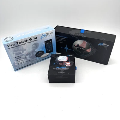 Dispositivo HiDow Pro Touch 6-12 Wireless TENS EMS + AcuBelt e acessório para pés - Imagem 1 de 4