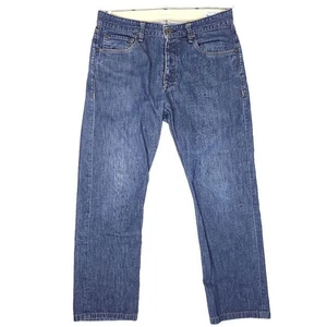 Rag & Bone Button Fly Jeans Mens 32x28 Handmade USA 100% Cotton 10.5" Rise - Picture 1 of 8
