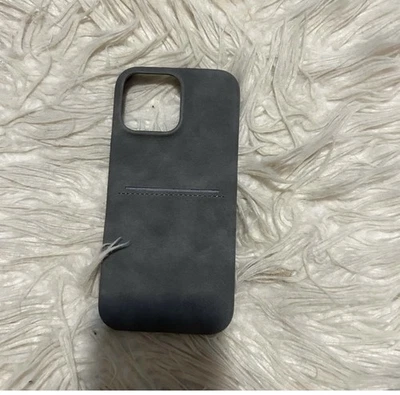 灰色 iPhone 16 Pro Max 保护壳带卡槽 — 第 1/2 张图片