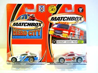 Matchbox Lot Chevy Camaro Police Cars Hero City Police, McGruff - Image 1 of 2