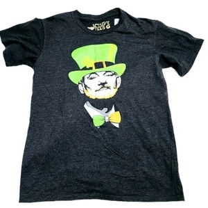 T-shirt Chive Tees Bill Murray St. Patrick's Day grigia manica corta taglia media M - Foto 1 di 4