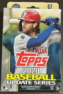 2020 TOPPS UPDATE SERIES BASEBALL SEALED HANGER BOX 67 CARDS - Picture 1 of 1