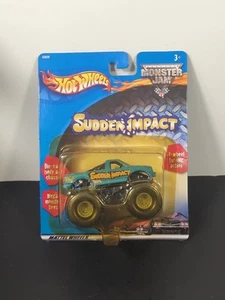 SUDDEN IMPACT Hot Wheels Monster Jam 1:64 2002 Rare NEW in box Truck Mattel - Bild 1 von 12