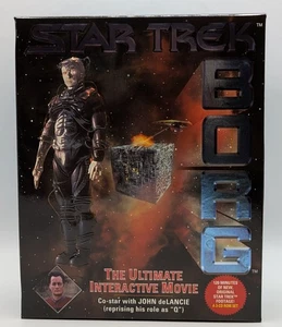 1996 Star Trek Borg Ultimate Interactive Movie 3 CD-ROM Set - Picture 1 of 10