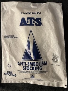 Carolon ATS Anti Embolism Stocking Thigh Size M Reg NEW 322 - Picture 1 of 2