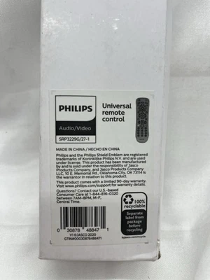 OEM Universal Remote Control Audio Video SRP 3229G /27-1 Brand New - Image 1 of 2