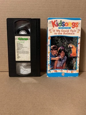 Kidsongs VHS *If We Could Talk to Animals* Kids Songs Music Dance Sing - Image 1 of 4